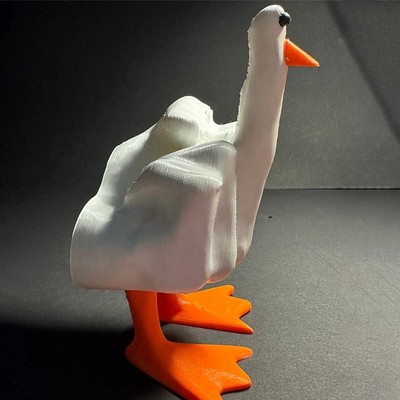 Duck You Mittelfinger Ente Statue kleine Ente Figur Büro Schreibtisch