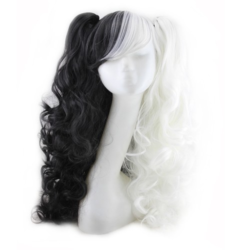 Pretty Lolita Full Curly Wigs Pigtails Wavy Hair Cosplay Costume Anime Party - Picture 4 of 9