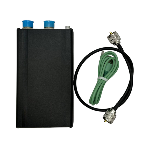 Sintonizzatore antenna M-100 Piccolo 100 W Sintonizzatore antenna automatico display OLED 1,8-50 MHz 7*7 - Foto 7 di 7