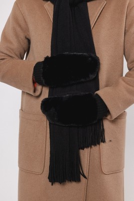 RINO & PELLE Handschuh OXO schwarz