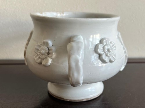 Chinesische Ming Dynastie De Hua Ofen Räuchergefäß Zensor / B 19,4 [cm] / Topf Vase - Bild 2 von 22