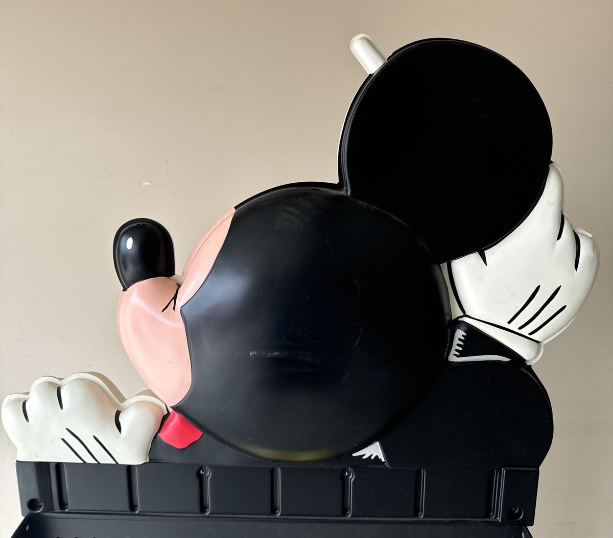 Walt Disney Records Display 3D Mickey Mouse 5.5 Ft Tall Life Walt Disney Records Display 3D Mickey Mouse 5.5 Ft Tall Life