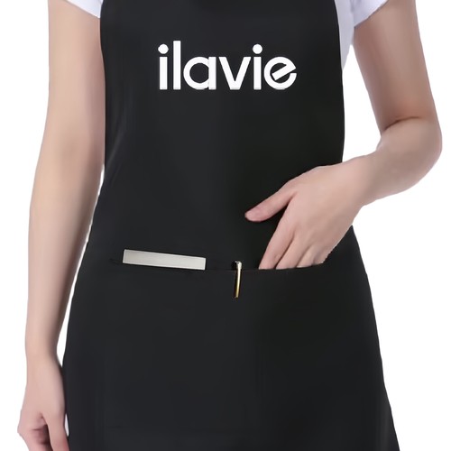 Adjustable aprons for women or Man with pockets Waterproof Kitchen Cooking Apron - Picture 2 of 11