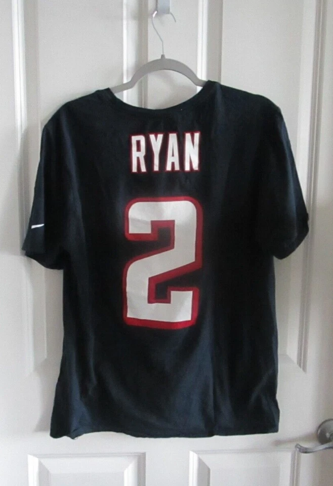 Camiseta Matt Ryan Nike Atlanta Falcons Negra Manga Corta L Foto 2 de 4