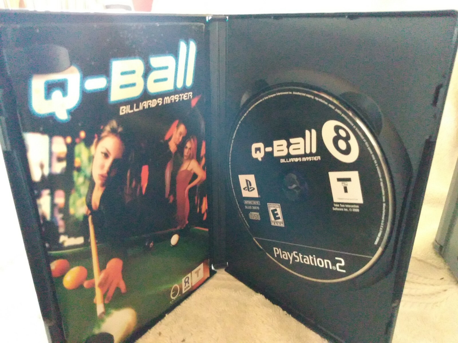 QBall Billiards Master Playstation 2 PS2 Game Complete FREE SHIPPING!! 710425270628 eBay
