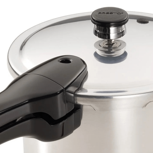 Presto 4-Quart Polished Aluminum Rapid Cook Pressure Cooker for All Stove Types - Picture 2 of 3