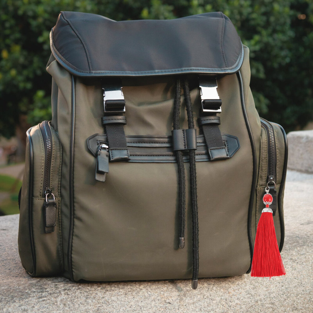 18 Pcs Bookmark Tassels Bulk Lobster Buckle Clasp DIY Keychain