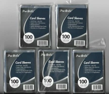 2000 TOP LOAD SUPER CLEAR SOFT SLEEVES CARD SLEEVES ACID FREE NO PVC FREE SHIP 