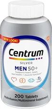 Centrum Silver Men (200 Count) Multivitamin / Multimineral Supplement Tablet, Vi