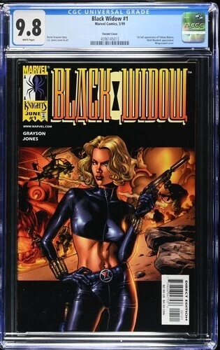 Black Widow #1 (1999) 1st Yelena Belova Variant CGC 9.8 EE198