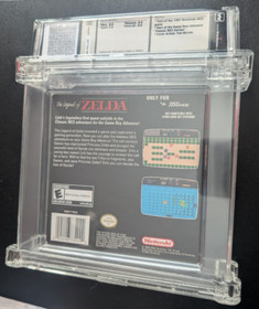 Legend of Zelda Classic NES Series (Nintendo GBA, 2004) CIB Graded 8.0 WATA VGA