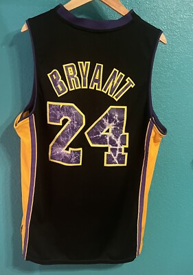 Kobe Bryant Los Angeles Lakers #24Hollywood Nights Adidas NBA