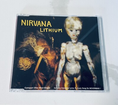 Authentic 1995 'Singles by Nirvana' CD Box Set - Like New