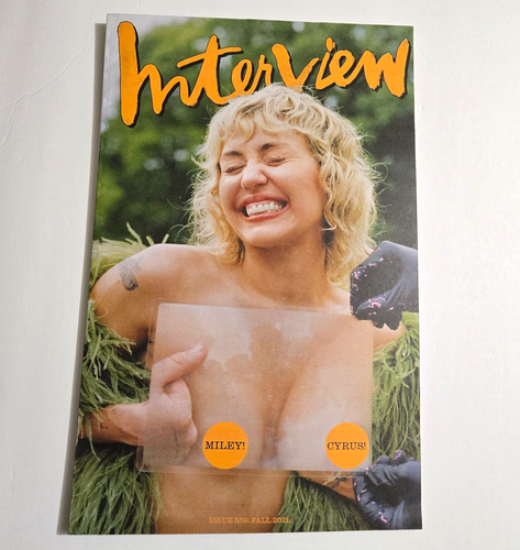 Miley Cyrus Interview Magazine Fall 2021 Jennifer Aniston Lourdes Leon Duran