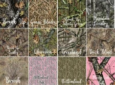 Mossy Oak Camo Air Release Wrap Vinyl 12" Tall Rolls (L)