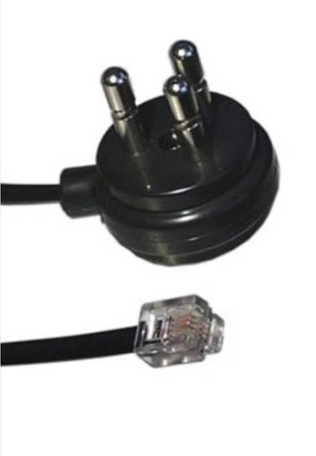 CAVO TELEFONICO RJ11 A SPINA TRIPOLARE TELECOM 3m PLUG prolunga M adsl modem