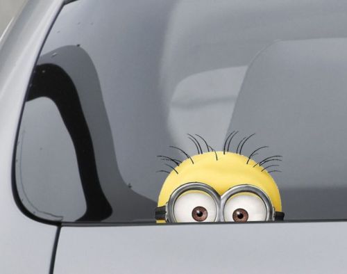 Adesivo Minion AUTO JDM Van/auto/finestra Adesivo Vinile Stickerbomb - Foto 7 di 9
