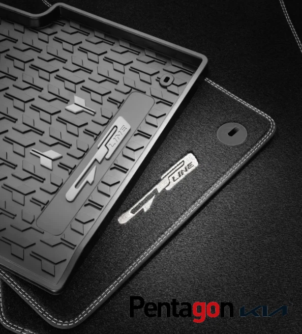 Genuine Kia Sportage 2022-> ICE GT Line Velour Floor Carpet Mat Set R2143ADE10GL