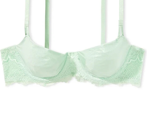 Sujetador 36D Misty Jade Foil MICKED Dream Angels PushUp con dos almohadillas Victorias Secret UW - Imagen 5 de 12