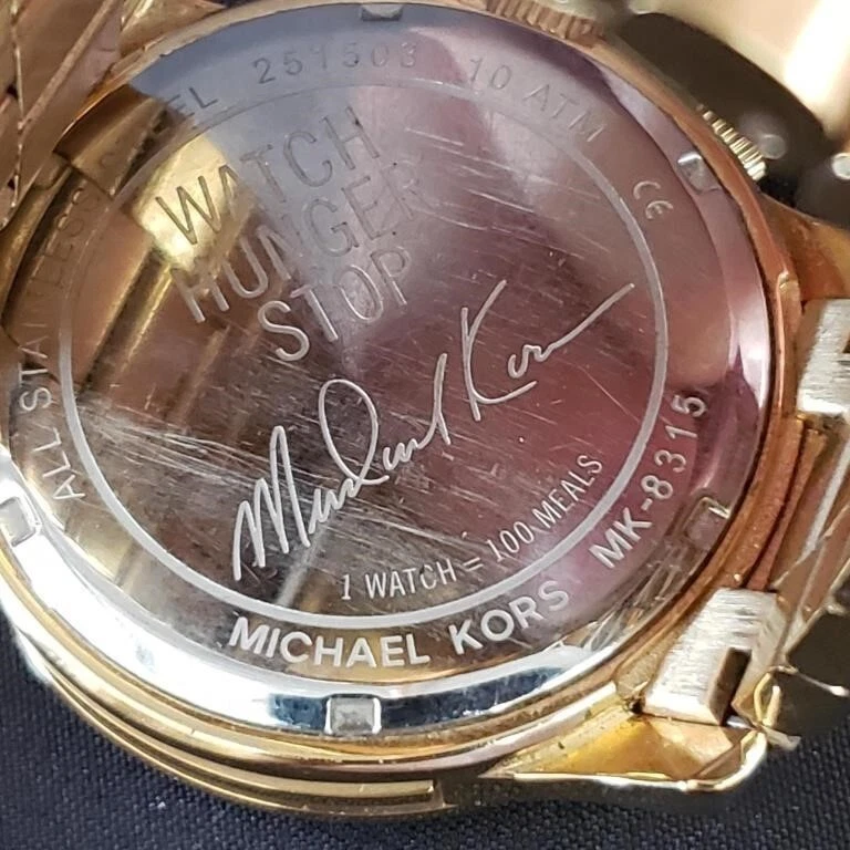 Винтажные мужские наручные часы Armani & Michael Kors пара - Изображение 4 из 4