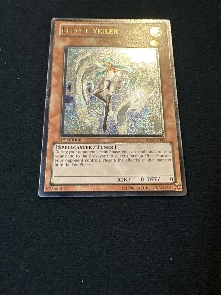 Yu-Gi-Oh Effect Veiler DREV-EN002 Ultimate Rare 1st Edition - Image 3 of 4