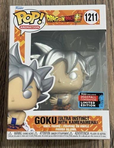 Funko Pop! Dragon Ball Z Goku (Ultra Instinct) #1211 2022 Fall Convention