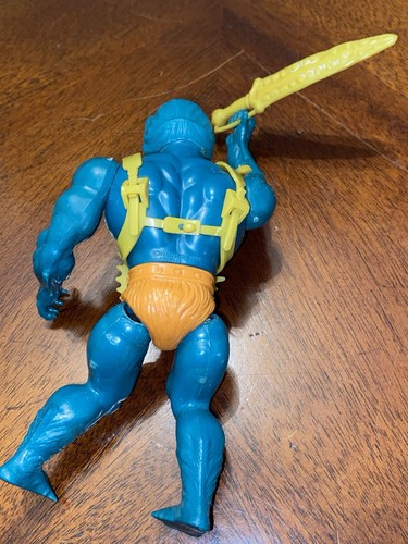 Vintage 1981 Mer-Man Masters Of The Universe 100% Complete He Man MOTU Taiwan - Picture 6 of 11