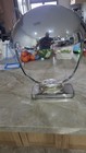 Contemporary Mid-Century Style Chrome Dome Accent Table Lamp 16” Silver — photo 2