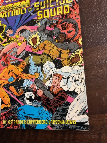 Doom Patrol and Suicide Squad #1 VF One-Shot 1988 DC Comics Newsstand E Larsen - Picture 4 of 18