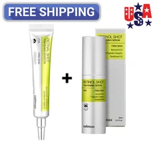 Celimax Retinol Shot Tightening Booster 15ml + Tightening Serum 30ml US