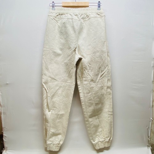 Forever 21 Linen Blend Jogger Women's Small Cream Heavy Cotton Elastic Waist EUC - Picture 6 of 15