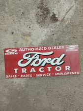 Porcelian Ford Enamel Sign Size 12x5 Inches