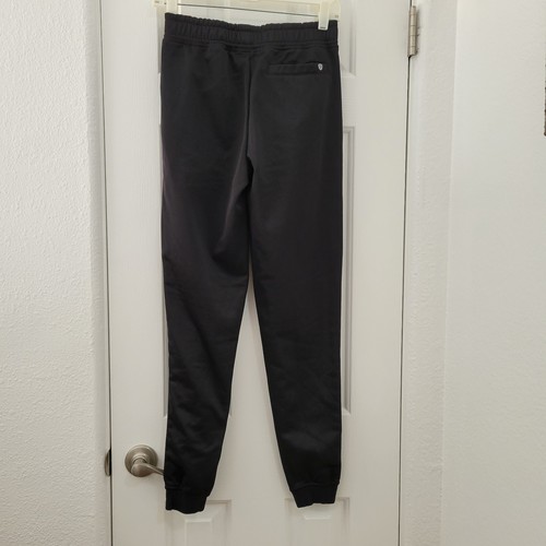 Encrypted Boy's Size XL (18) Black Jogger Sweatpants Drawstring Pockets - Picture 2 of 11