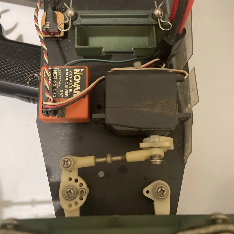 Rare Vintage Traxxas Blue Eagle LS Original Team Novak Parts Etc TRX-T - Image 4 of 4