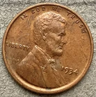 1934p  Lincoln Wheat Cent - [XF EF] Extremely Fine Details (Cleaned) ~ B128