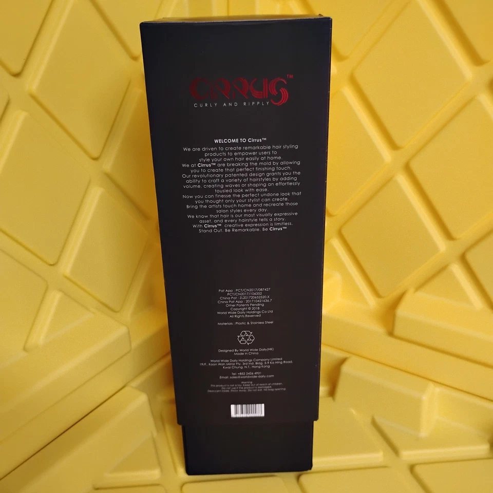 Cirrus Curly & Ripply Wave Styler No Heat or Electricity Hair Styling Tool  *C* - Image 2 of 3