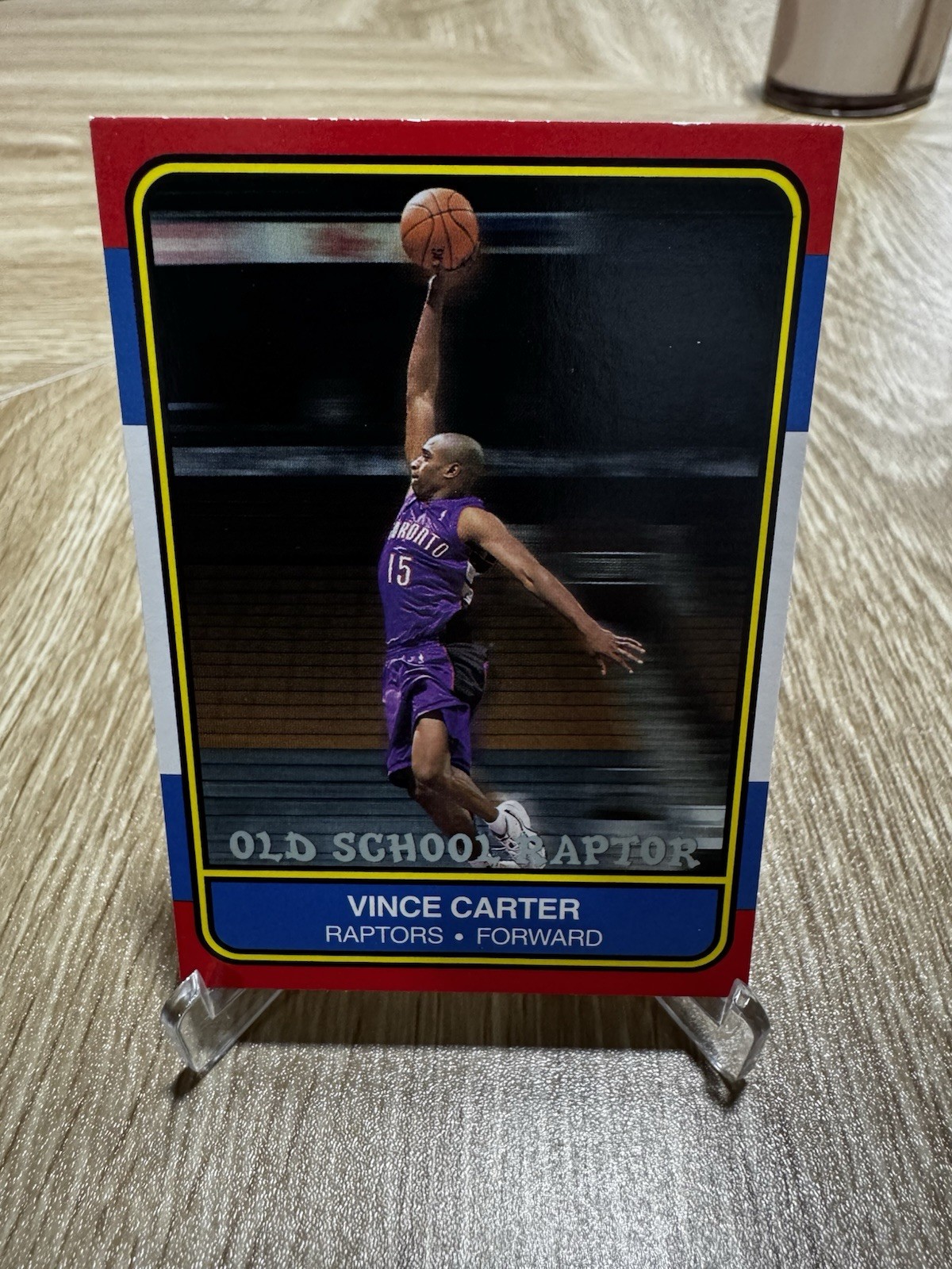 2000-01 Fleer Tradition - Vince Carter Old School Raptor Insert /1986 Raptors