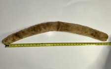 Vintage Mink Stole Fur Collar Fur Scarf Fur Wrap Shawl Neck Warmer With Clips