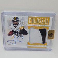 2019 Panini National Treasures Colossal Signatures Prime James Conner Auto #CS-…