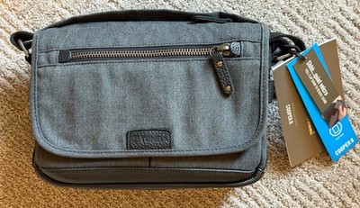 Tenba Cooper 8 Premium Camera Messenger Bag with Tags, Rain Cover and Dividers