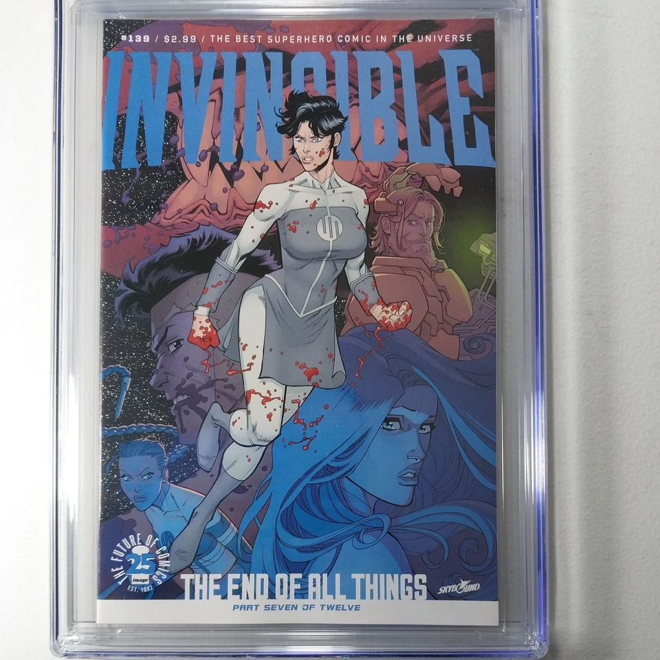 INVINCIBLE #139 CGC 9.8 Death of Anissa, Low Print, Low Census Image 2017 WP - Image 4 of 4