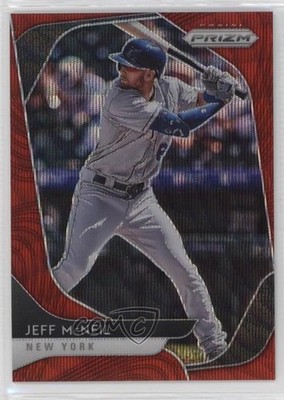 2020 Panini Prizm Tier II Red Wave Prizm 97/99 Jeff McNeil #158 0q3