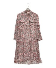 ISABEL MARANT ETOILE Cotton floral dress Red 78-06-93-06007