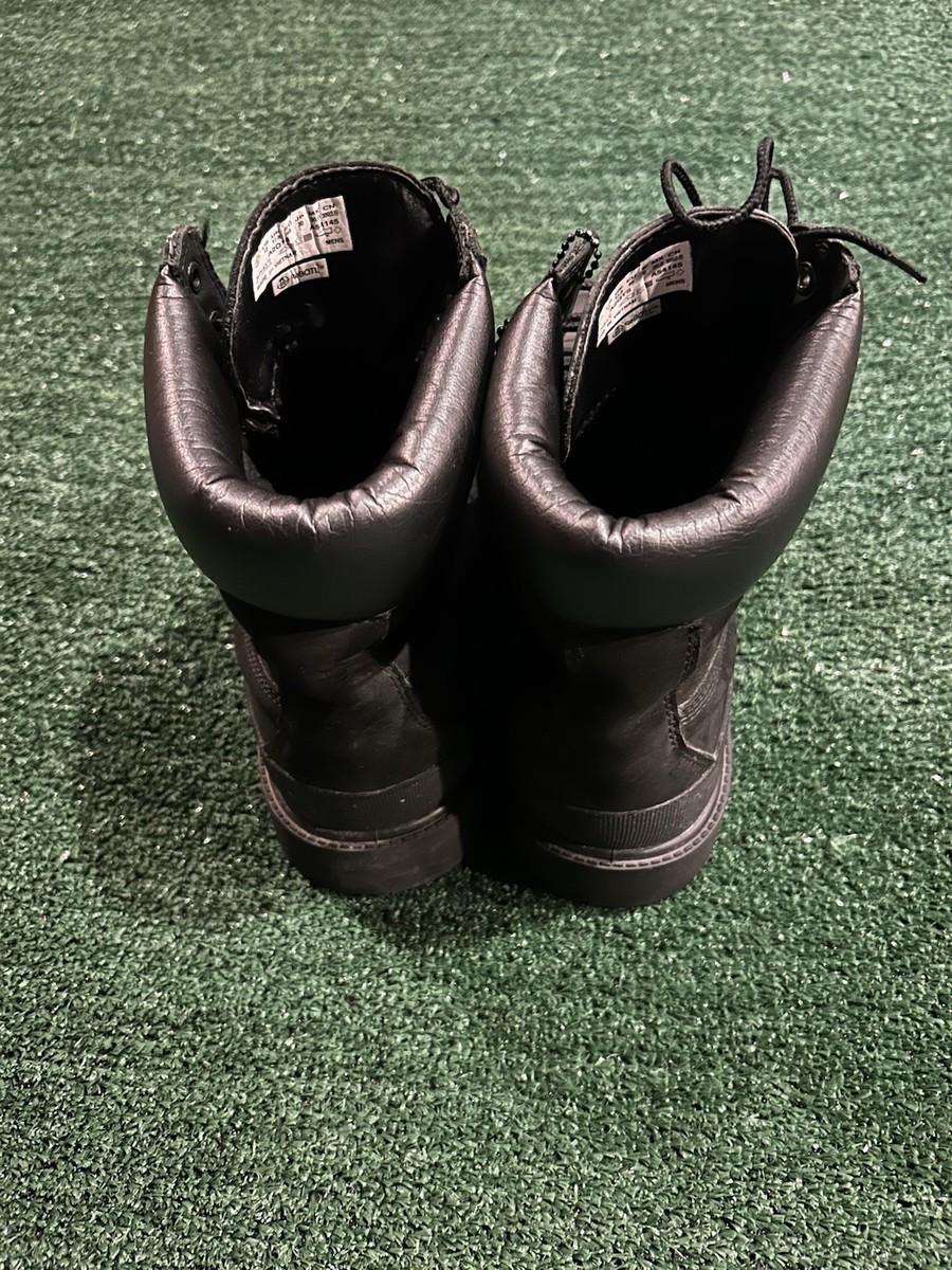Timberland Men's 6 inch Premium Waterproof Boots Black Rubber Toe