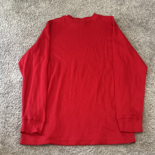 Vintage Southpole Long Sleeve Red Thermal Shirt Y2K Cyber Skate Grunge 2000s - Bild 8 von 8
