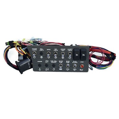 Sea Ray Boat Switch Panel 2123646 | 250 SD 10 1/2 Inch Black