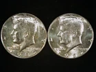 1982-P and D Kennedy Half Dollars (2 coins) AU++. Free Shipping!