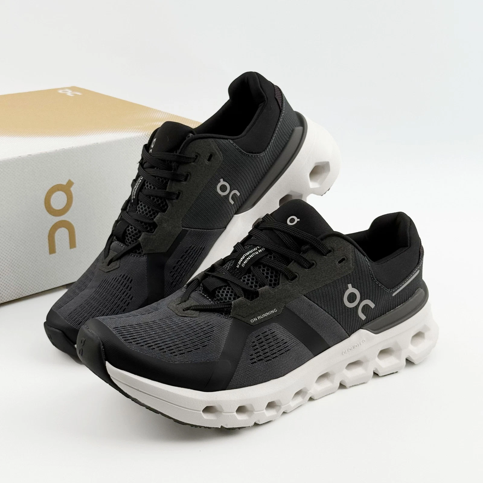 ON Running Cloudrunner 2 Women's Eclipse | Black Breathable Sneakers Size 6-9.5