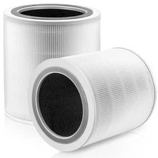 Core 400S Replacement Filter 2 pk 4 LEVOIT Core 400S True HEPA Activated Carbon