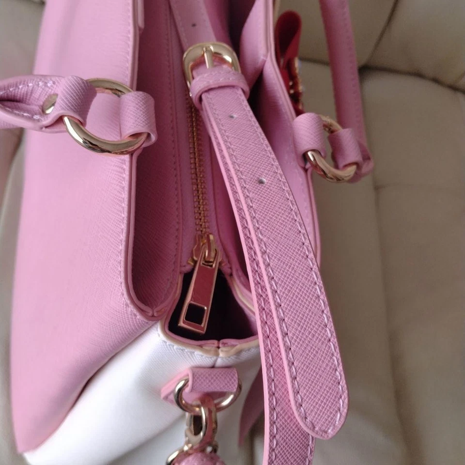 Samantha Vega x Sailor Moon collaboration 2way shoulder tote bag Pink x White - Image 3 of 4